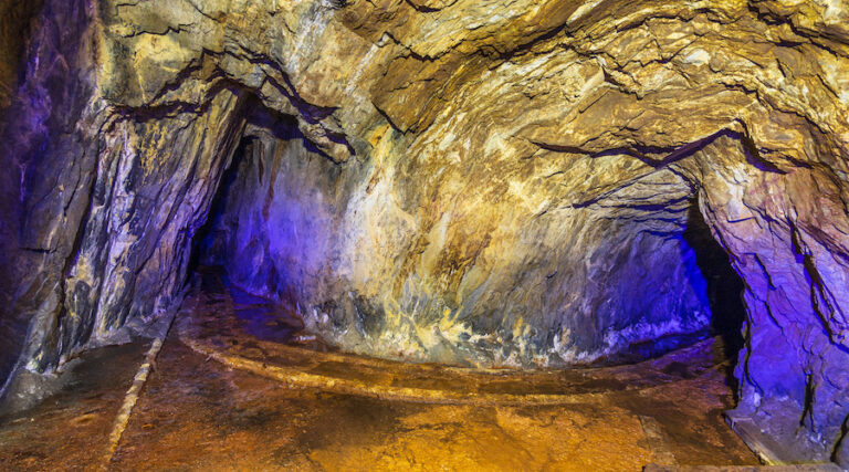 Abandoned mine.