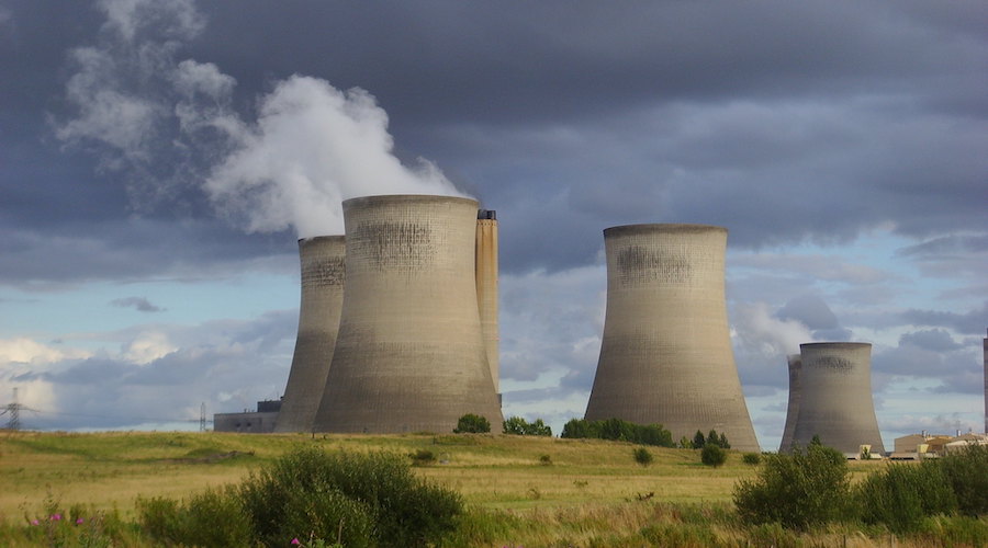 Nuclear power plant.