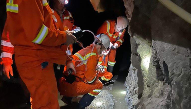 Gas monitoring at 1000 m depth in the Bulqizë mine (AlbChrome Ltd.) in Albania