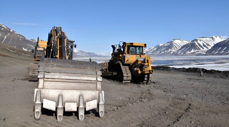 Former Svea coal mines