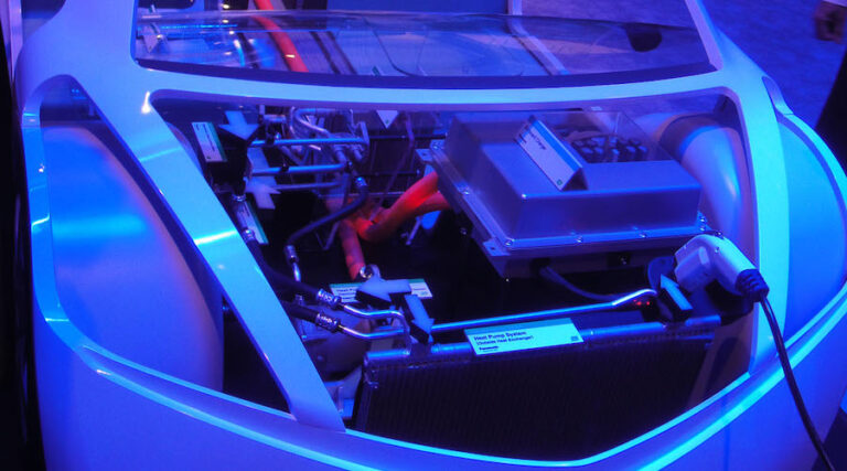 Electric car.