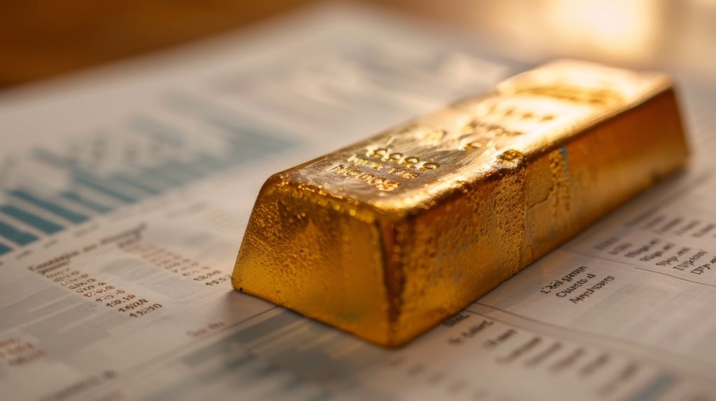 Le prix de l'or progresse alors que les investisseurs évaluent des signaux mitigés sur l'économie américaine