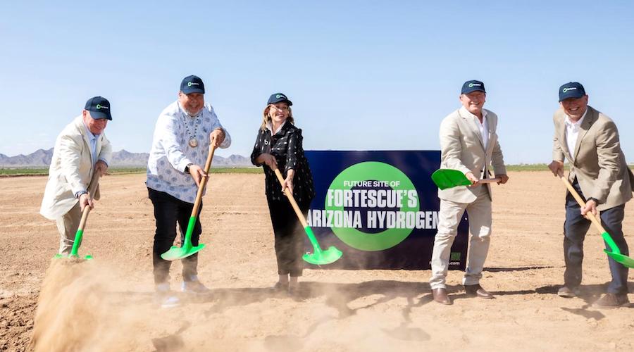 Fortescue commence la construction d'une usine d'hydrogène vert en Arizona