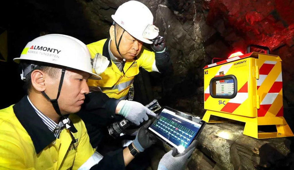 Almonty s'approche de la première production dans sa mine de tungstène en Corée du Sud