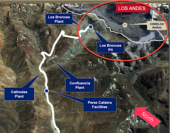 Anglo American et Codelco grève de 5 milliards de dollars en cuivre