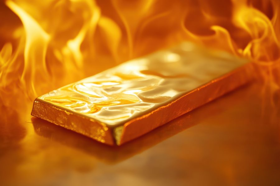 Le prix de l'or fait exploser 3100 $ pour un nouveau record élevé