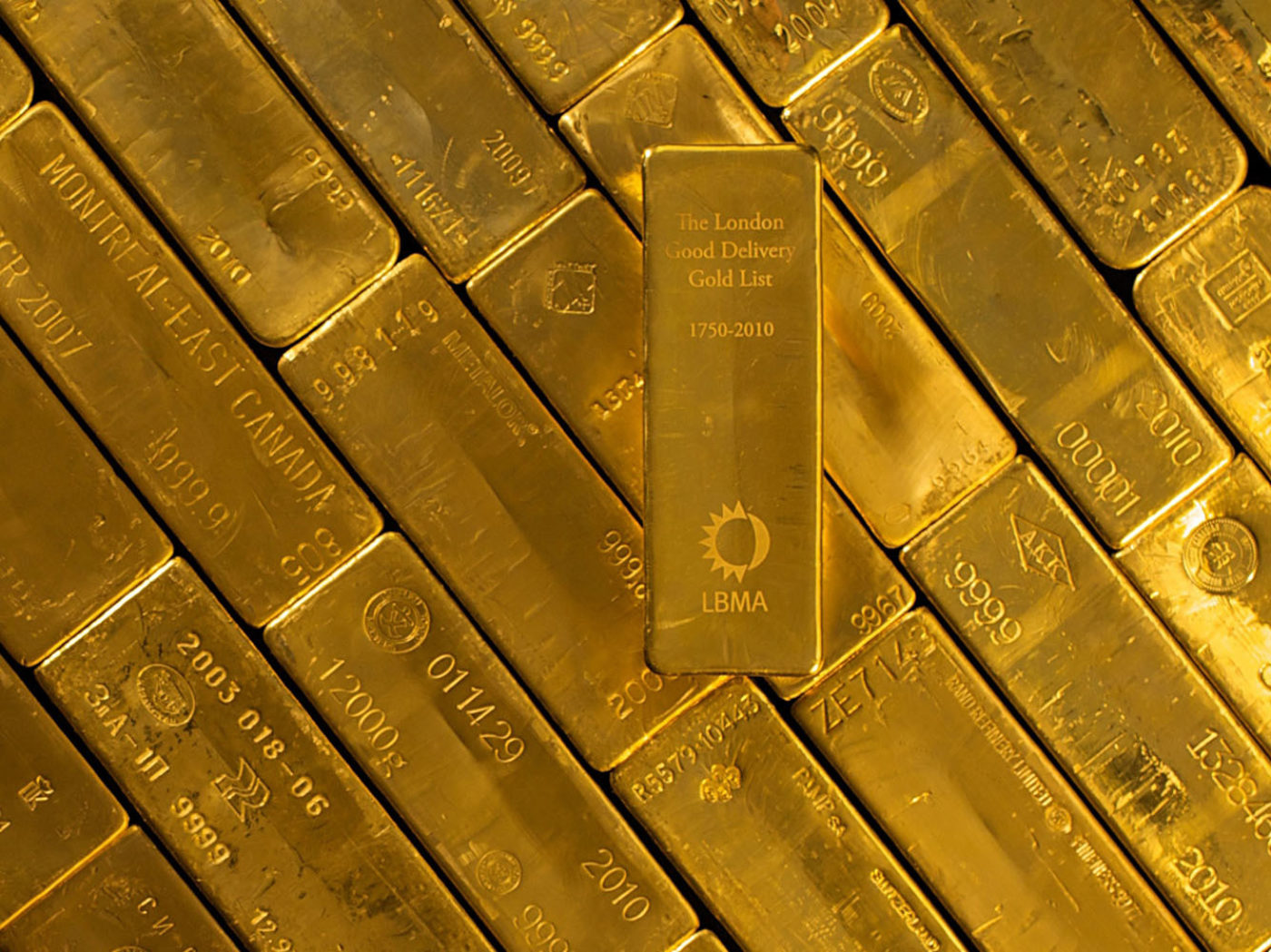 Les réserves d'or à London Vaults augmentent en mars, dit LBMA