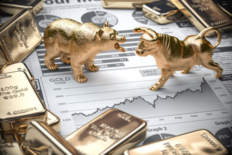 Le prix de l'or a baissé de plus de 2% alors que le métal à houmle est victime de la vente du marché