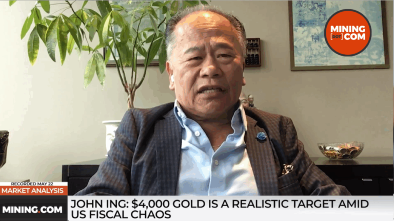 John Ing: 4 000 $ d'or est une cible réaliste au milieu du chaos budgétaire américain