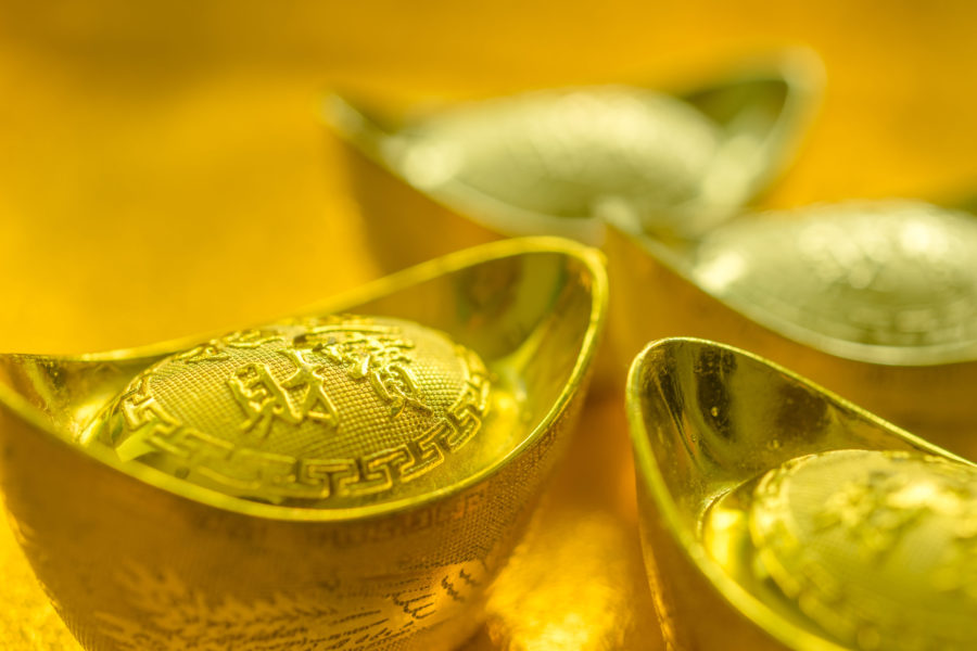 Les importations totales d'or de la Chine via Hong Kong en avril supérieur à un an