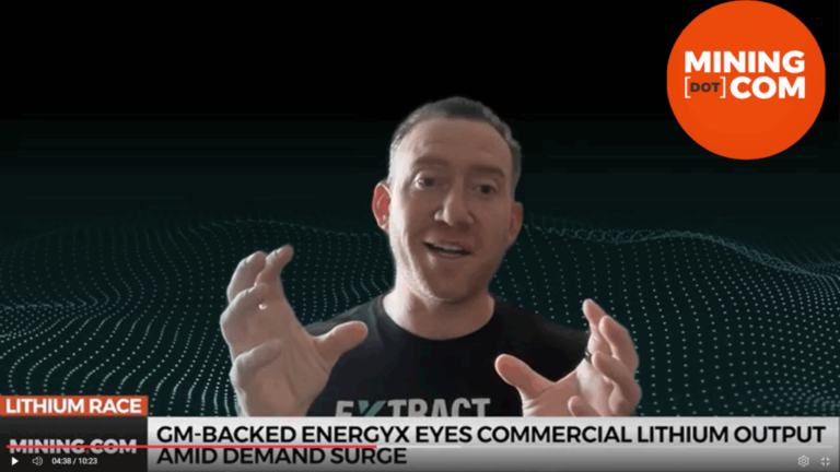 PDG d'Energyx Teague Egan sur la course à nous lithium