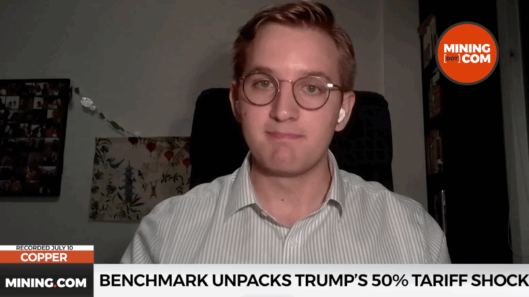 Métriques minières: Benchmark déballait le choc tarifaire de 50% de Trump
