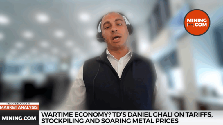 Métriques minières: Daniel Ghali sur les raisons pour lesquelles les prix des matières premières sont fixés à monter en flèche