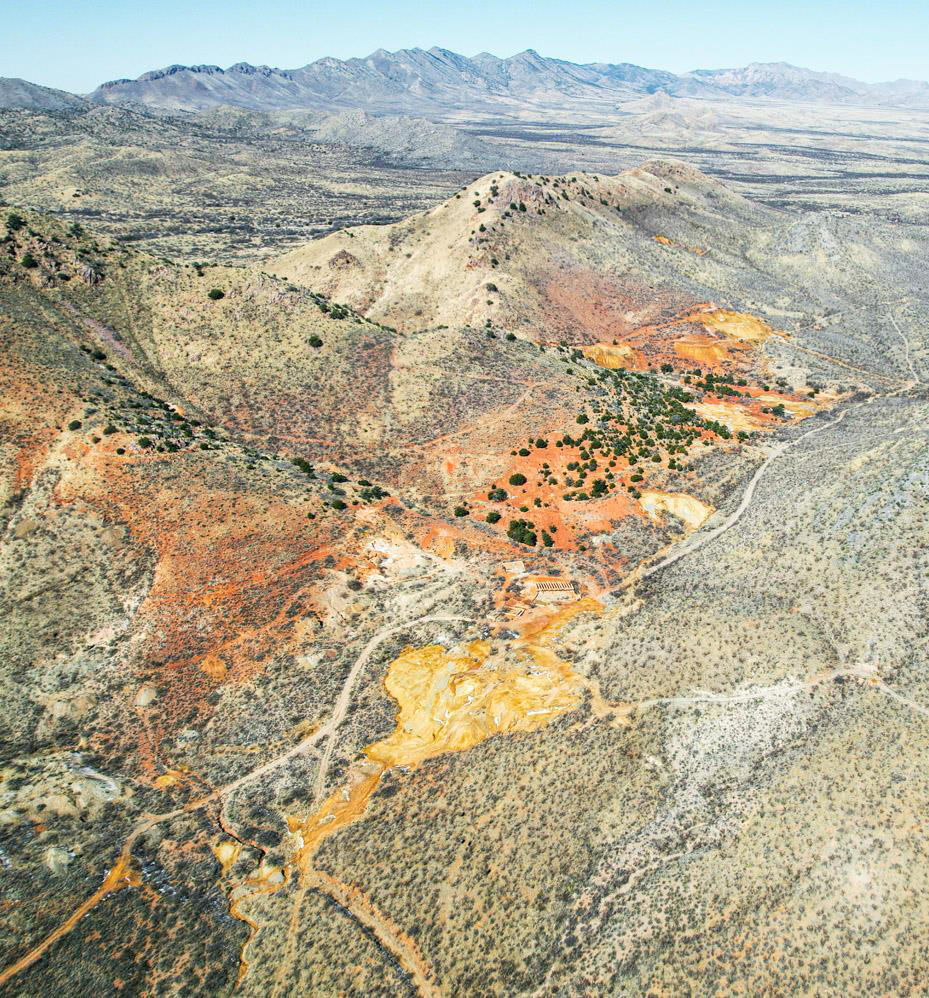 Intrepid frappe le cuivre de haute qualité dans le hotspot historique de l'Arizona
