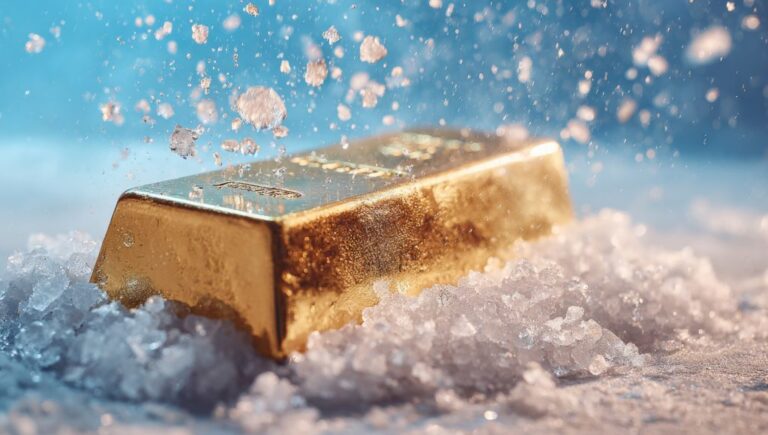 Le prix de l’or chute à son plus bas niveau depuis plus d’une décennie alors que la reprise se calme