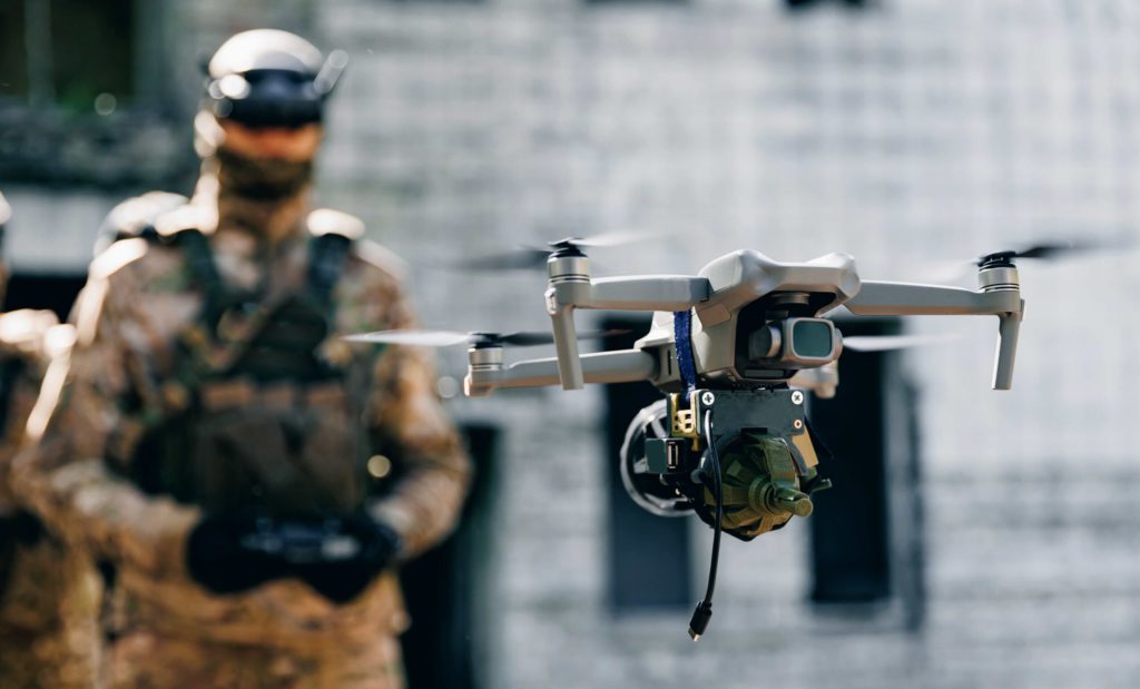 Drone warfare